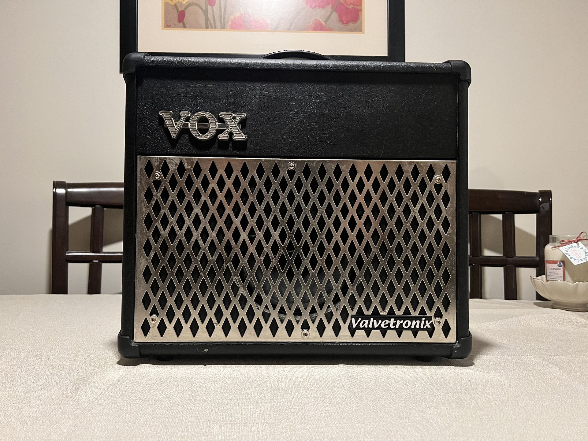 VOX 2010s Valvetronix VT15 15W 1x8 Guitar Combo Amp