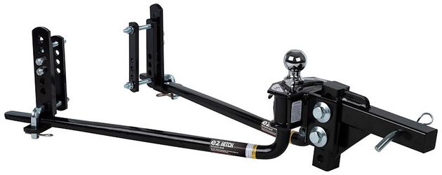 Fastway Trailer e2 6K round-bar weight distributing hitch with built-in sway control