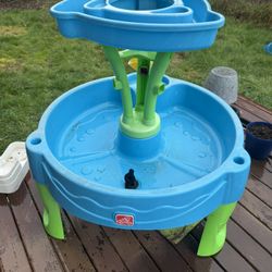 FREE Water table for activity play