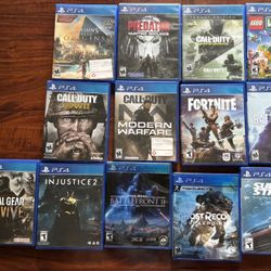 PS4 Games Used 