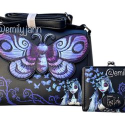 Corpse Bride Crossbody Bag Set