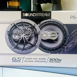 Soundstream 6.5 Door Speakers Brand New In The Box 