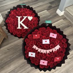 Red Rose, Pink Rose, Birthday Bouquets, Anniversary Roses, Ramo Buchón