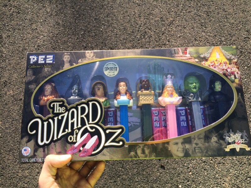 Pez original collection wizard of Oz