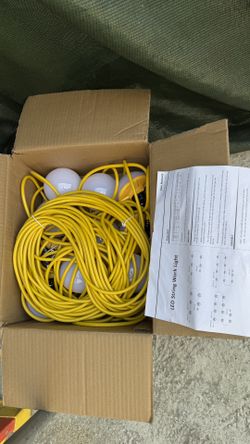 LED string work light