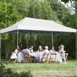 10 x 20 Pop Up Canopy Tent Portable  Instant Canopies Outdoor Market Shelter 10x20 Canopy