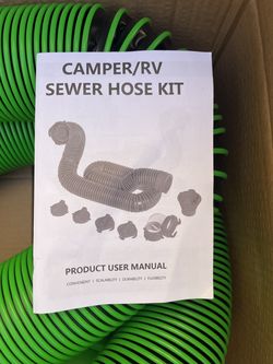 Camper/ RV sewer hose     25 dollars