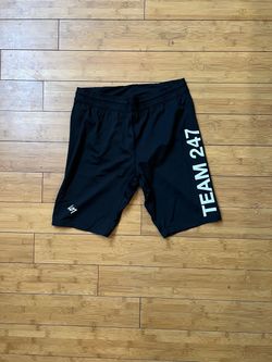 Represent Team 247 Black Running Half Tights - Medium