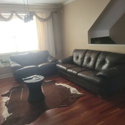 Real Leather Italian Couches
