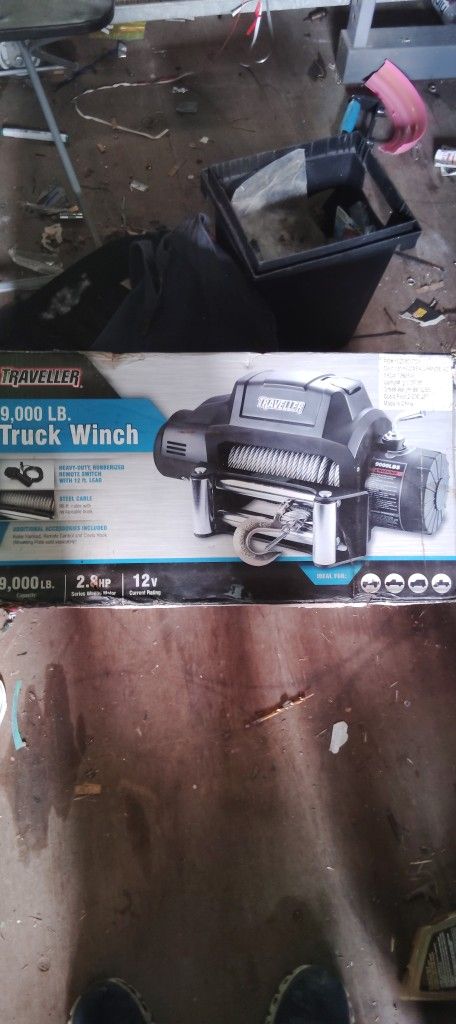 9000 Lb Truck Winch
