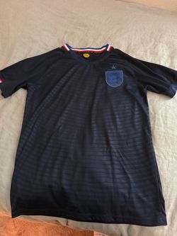 England Three Lions Navy Soccer Jersey
