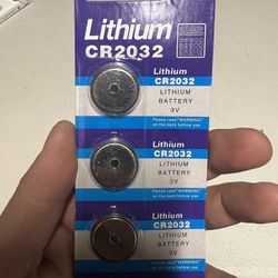 5 X Cr2032 Br2(contact info removed) 3V Lithium Batteries