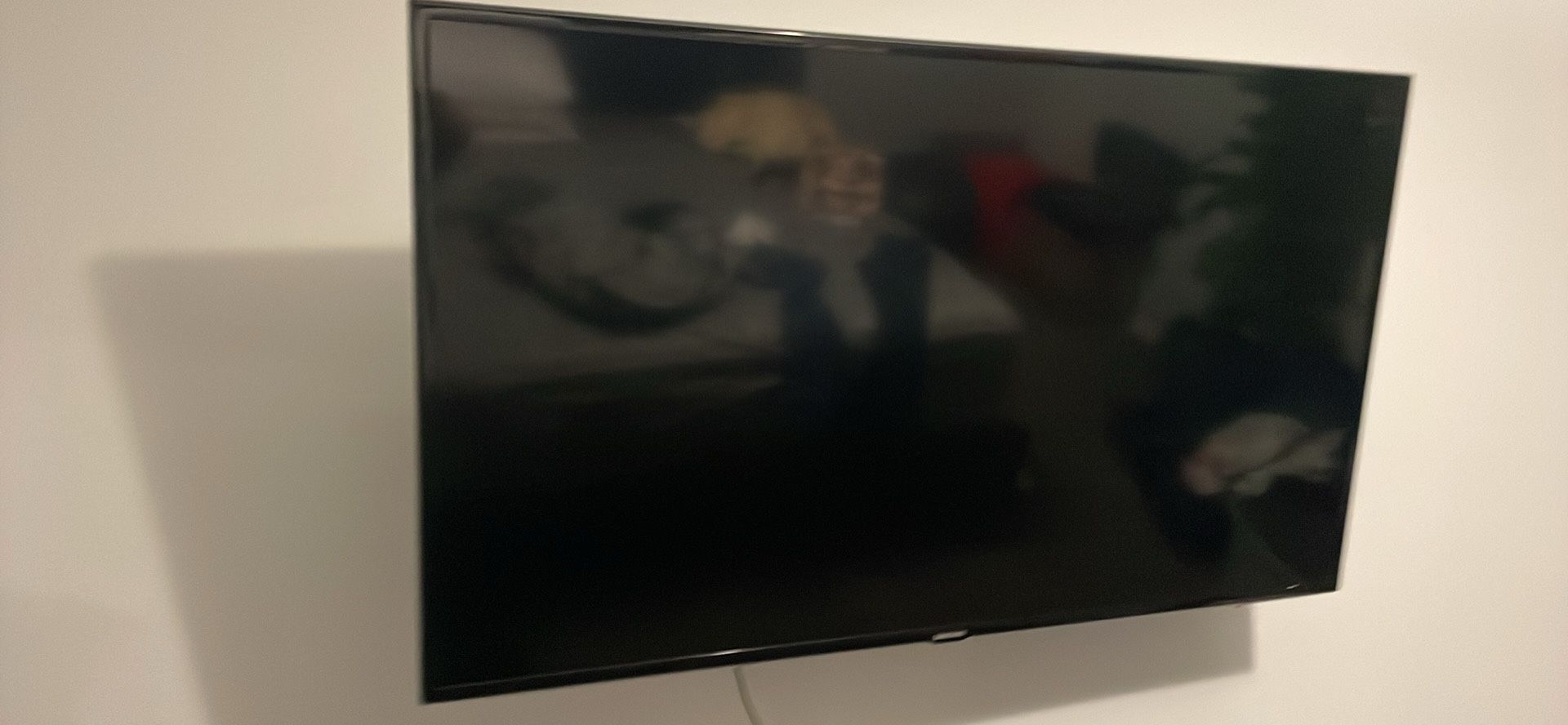 55” Smart Samsung TV With Wall Mount