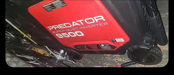Predator 9500 Super Quiet Inverter Generator