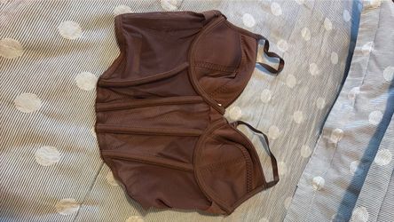 Brown Mesh Bodysuit