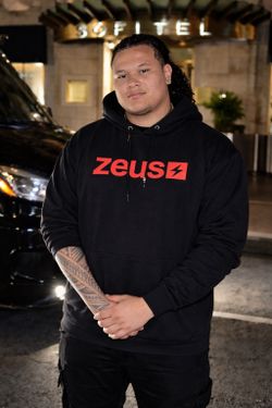 ZEUS network Staff/Security black Hoodie From Baddies Show