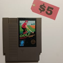 NES 1985 GOLF (Sports Series) Video Game Nintendo 