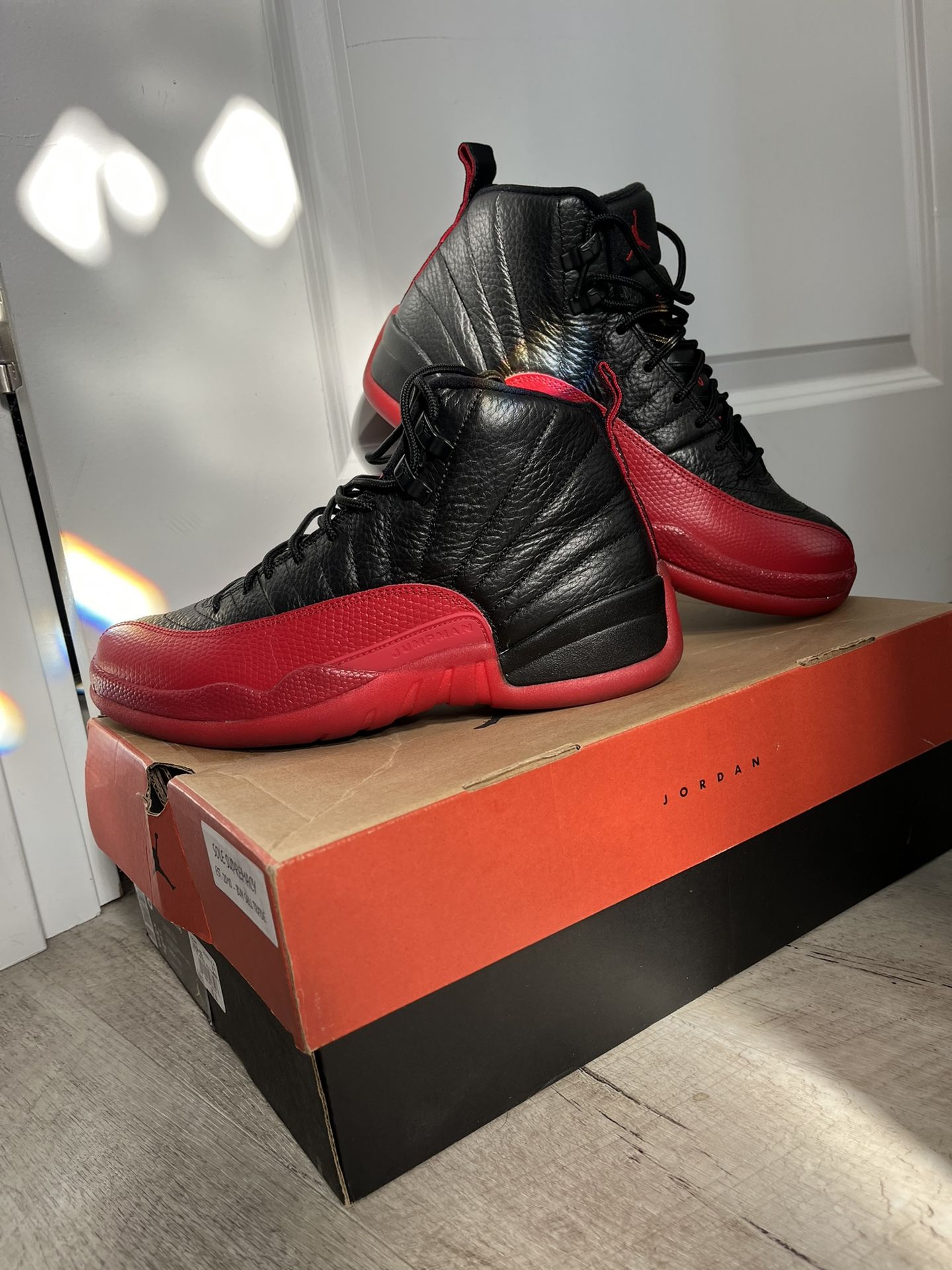 EUC Nike Air Jordan 12 Retro (2016) “Flu Game” Men Size 8.5