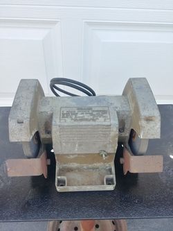 Vintage sears 5" bench grinder