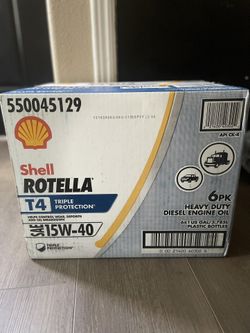 shell rotella 15w40 t4 6pack