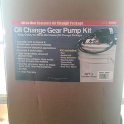 Oil Change Pump New Still In Box Never Opend