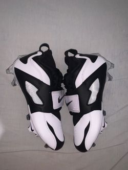 Nike Men's Diamond Turf 93 TD "Black/White” Size: 7.5