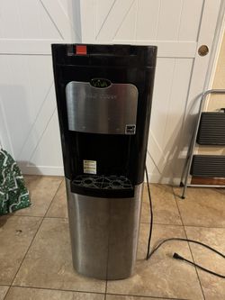 Viva Stainless Steel Top Load Water Cooler With Hot And Cold Water.