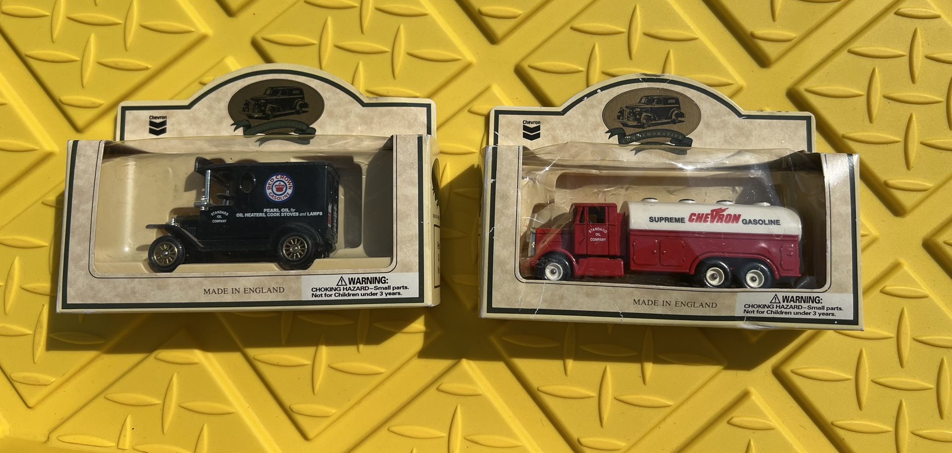 Collector Die Cast Chevron Toy Cars (NEW)