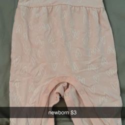 Newborn baby girl 