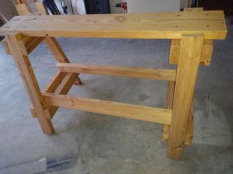 Wood Saw Horse (Burro)