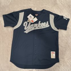 MLB Retro New York Yankees Stitches Athletic Gear Baseball Jersey Men’s Large