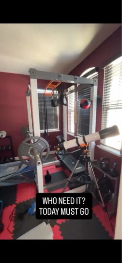 Home Gym Power Rack with Cable System