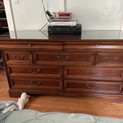 5 Piece Solid Wood Custom Queen Bedroom Set With Delivery 