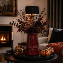Dark Moody Pitcher Vase