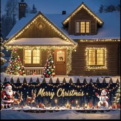 Christmas outdoor Banner 