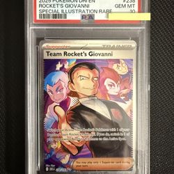 Team Rocket’s Giovanni PSA 10  