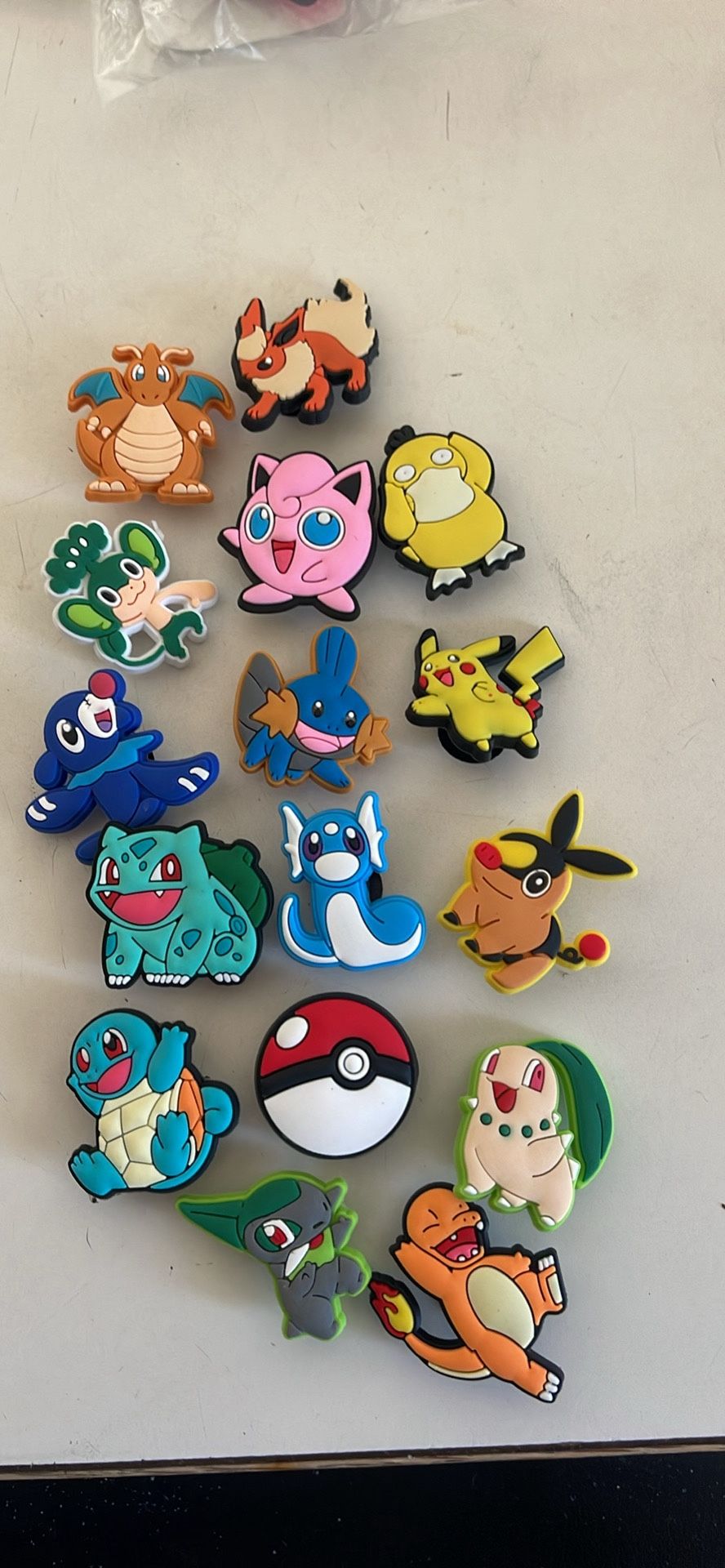 Pokemon Croc Charms 