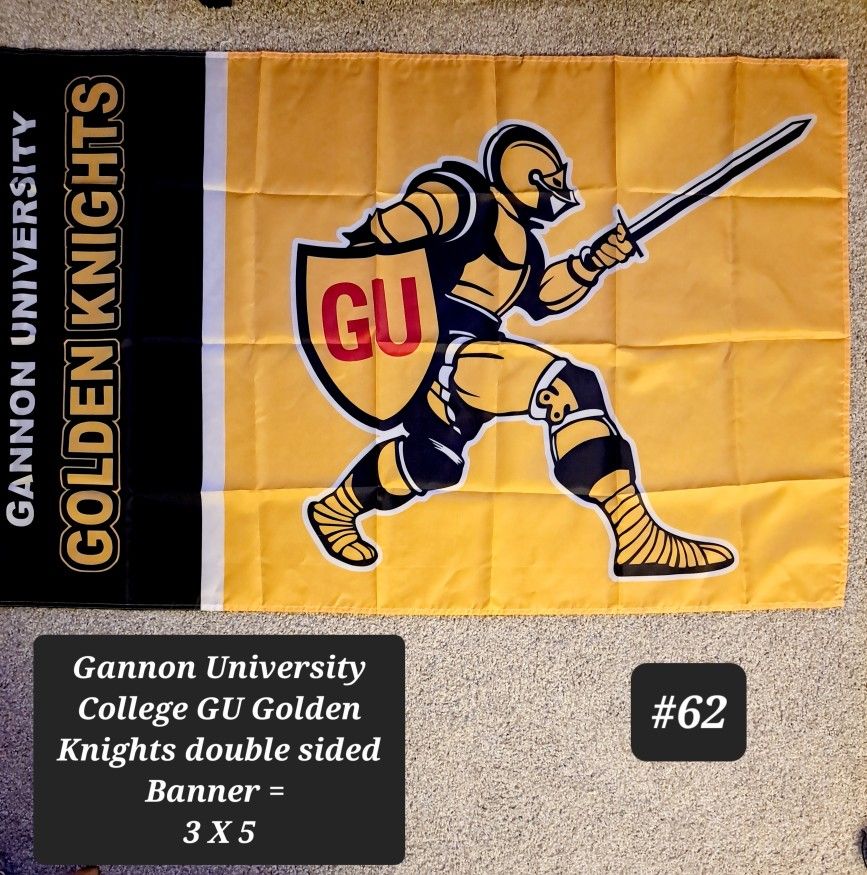 Gu Golden Knights College Banner