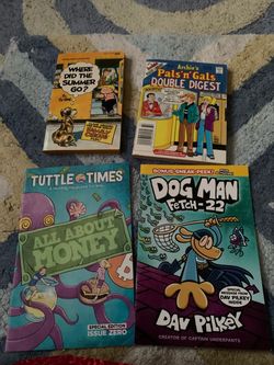 Lot of 4 Kids Comics and Magazines