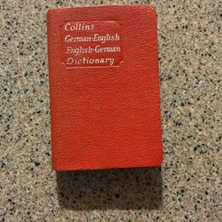 Dictionary Collins, German English dictionary