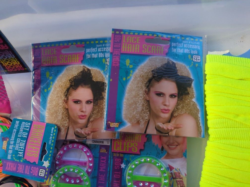 Rad 80s Costume Accessories 