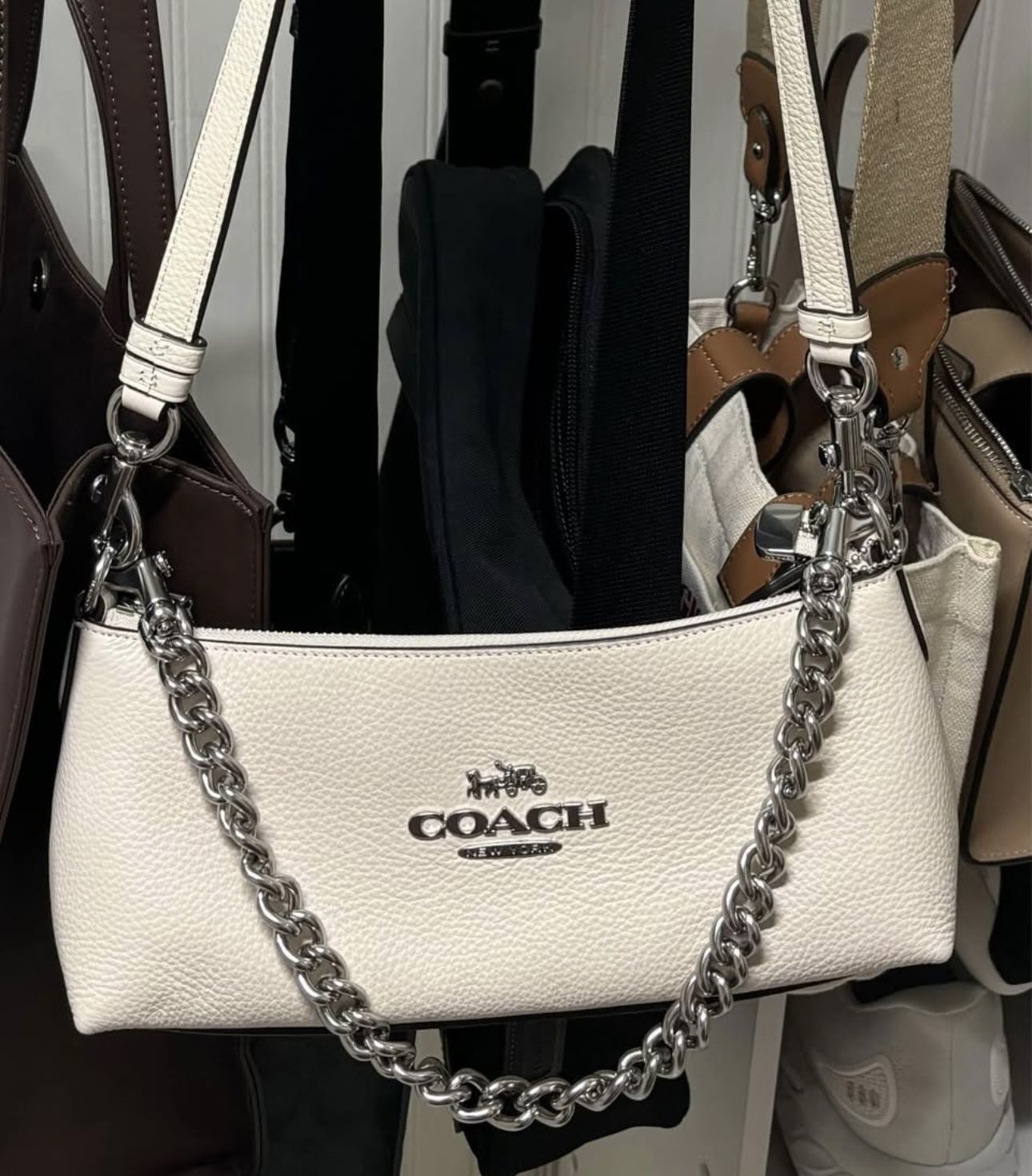 COACH Charlotte Shoulder Bag
