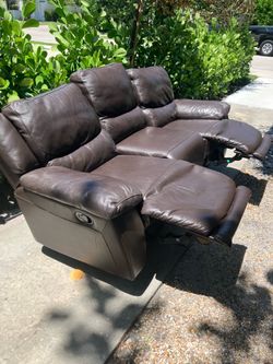 Brown couch