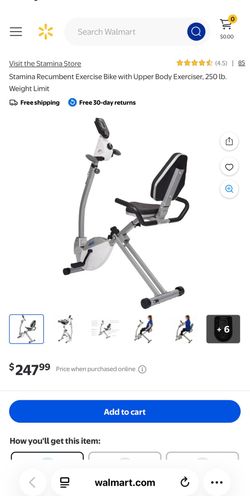 Exercise bik and climber