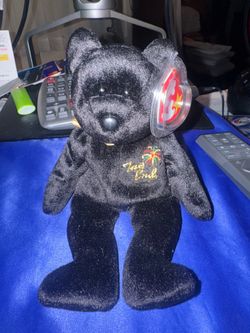 Ty Beanie Baby "The End" Black Bear
