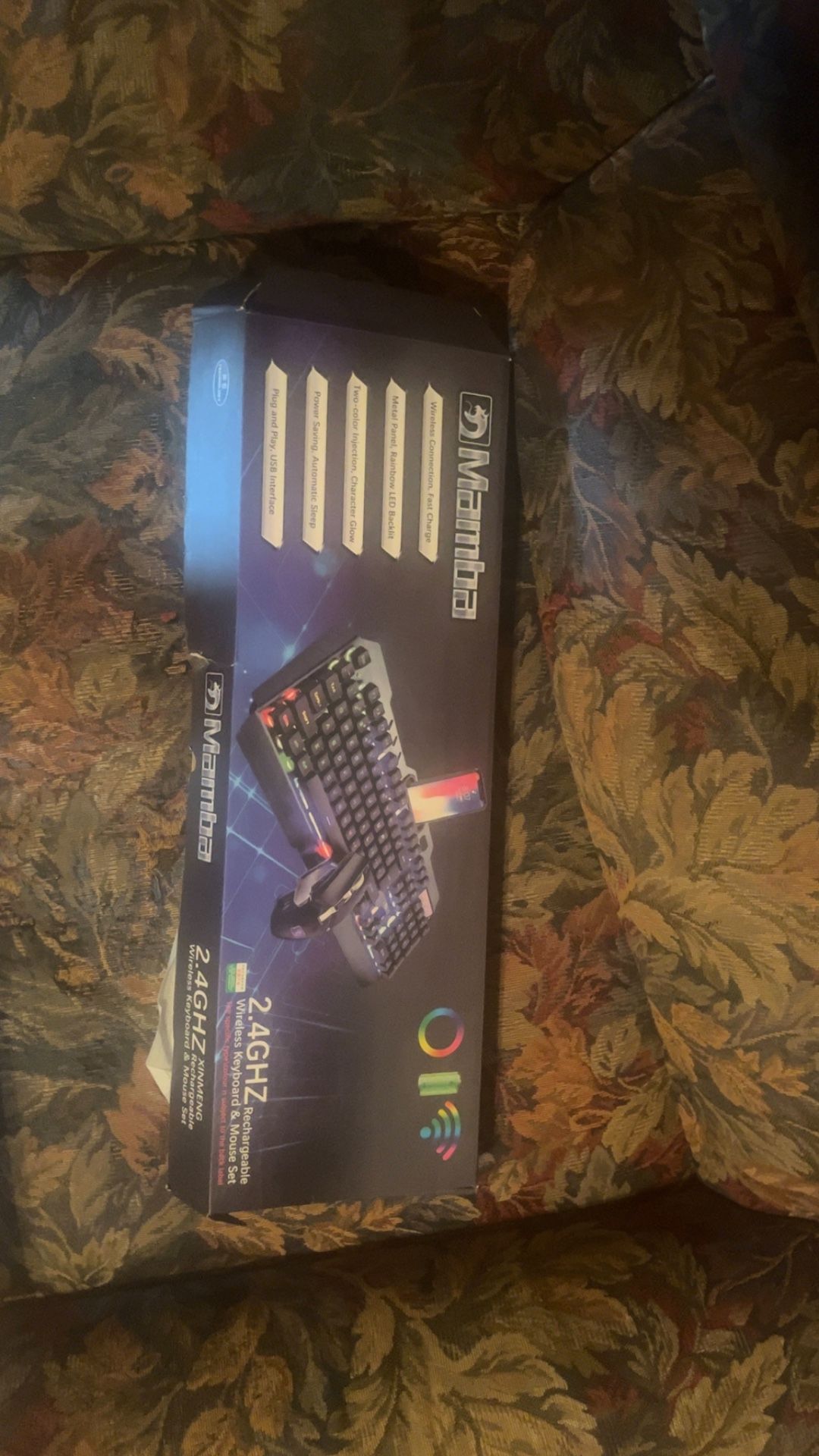 Brand New Mamba Rechargeable Keyboard