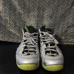 Grey/Volt Nike Air Foamposite