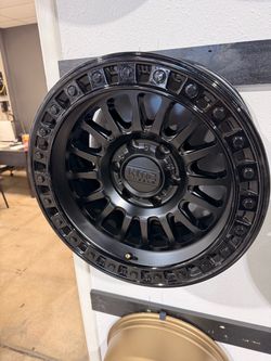17x9 wheels tires new 6lug ford KMC wheels bronco f150