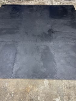 1” Thick Foam Puzzle Mats 9ft X 9ft