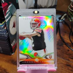 Johnny "Football" Manziel Rookie Refractor